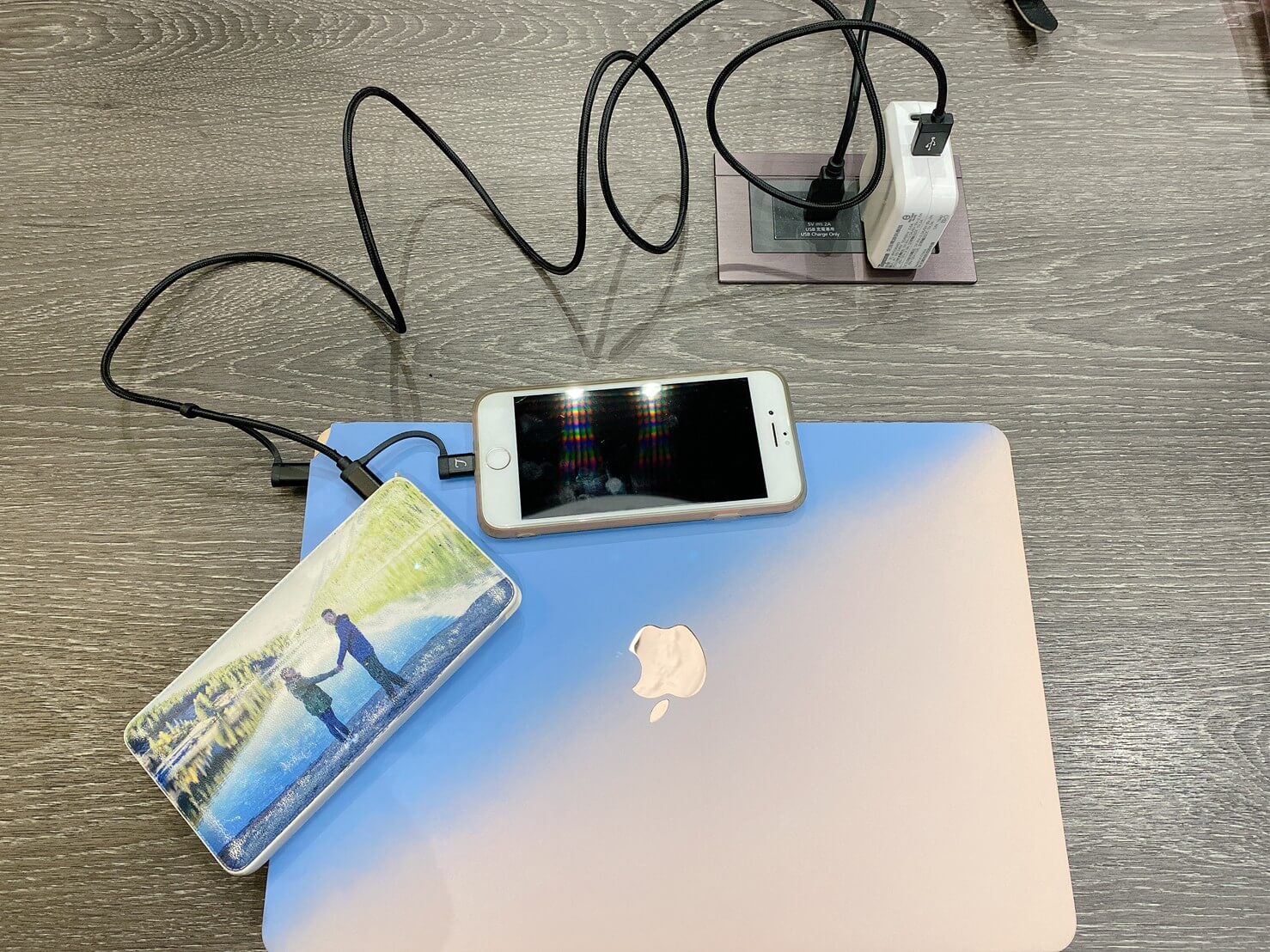 スマートフォン/携帯電話 バッテリー/充電器 Topcom充電器開箱】QC/PD快充USB充電器，Type-C/Micro/Lightning傳輸線 
